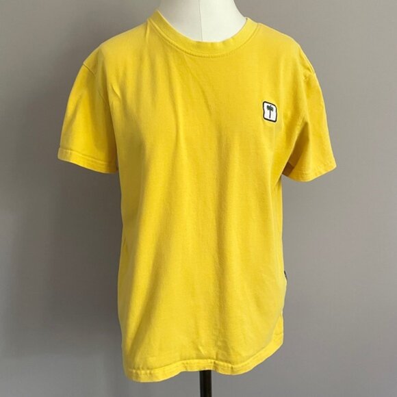 Palm Angels Yellow PXP Palm Patch T-shirt - Small, Authentic 🇮🇹 - Picture 3 of 16
